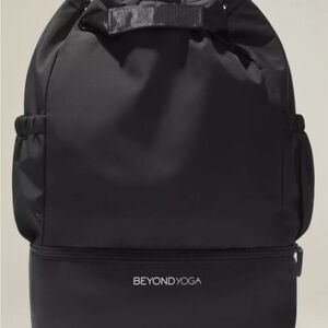 Beyond Yoga Convertible Gym Bag in Black